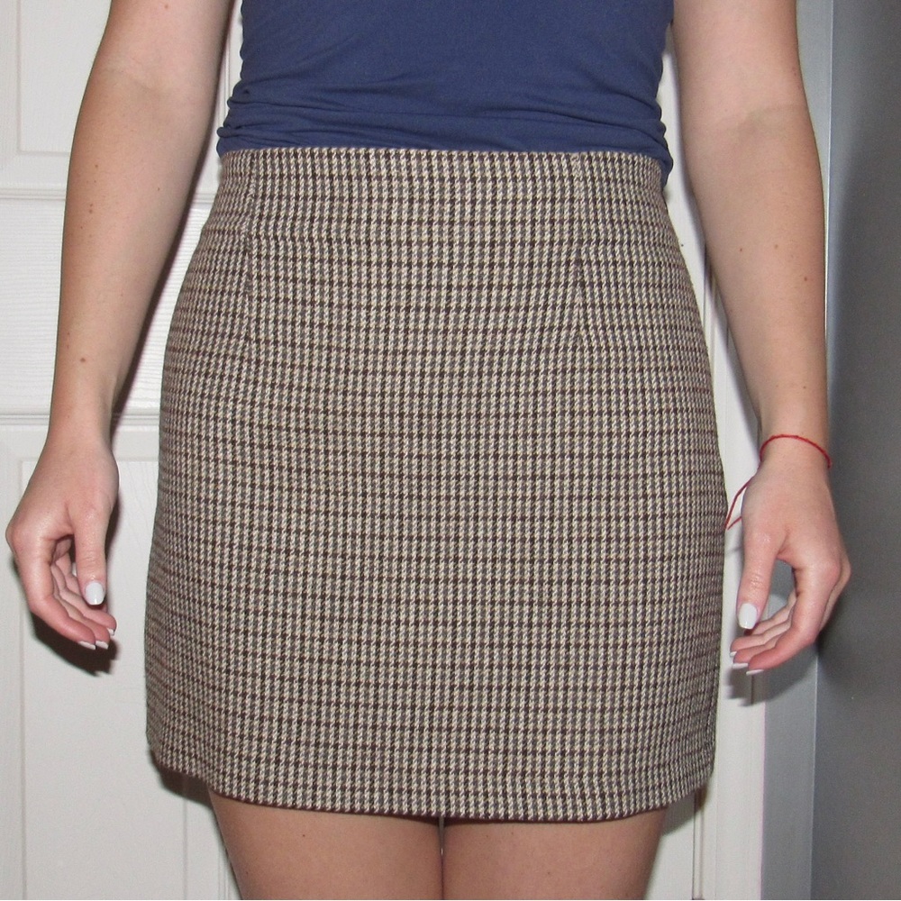 Plaid Zara Skirt